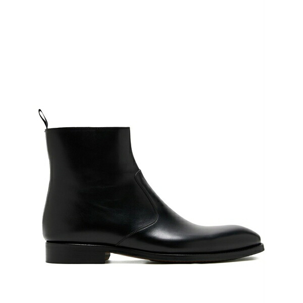 マグナーニ レディース ブーツ シューズ Zip-fastening leather boots Black