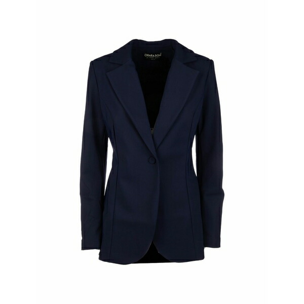 チアラ・ボニ・プティ・ローブ レディース 上衣＆上衣 アウター Lua buttoned blazer Blue レディースファッション-コート・ジャケット