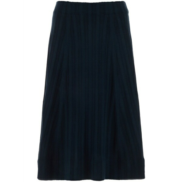 コー レディース スコート ボトムス Silk skirt  Blue スカート-ボトムス-レディースファッション