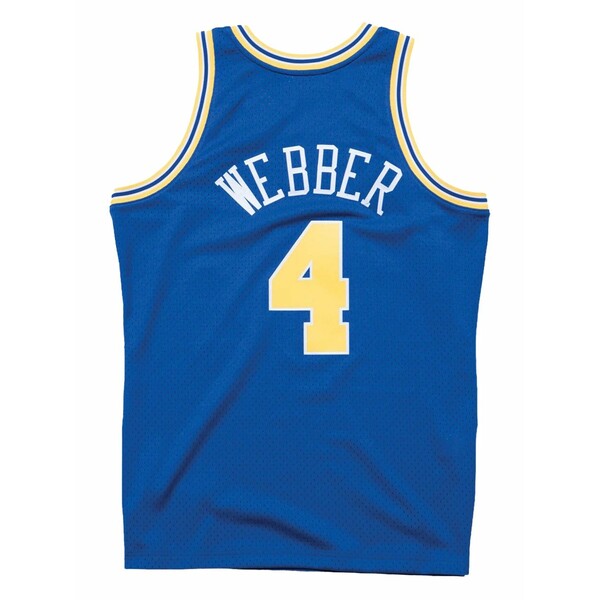 ミッチェル\u0026ネス メンズ プルオーバー トップス X nba swingman golden state warriors 93-94 chris webber tank top Blue