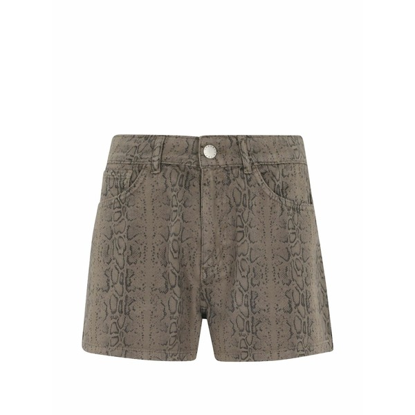 フェデリカ・トシ レディース 心地好いズボン下 ボトムス Graphic-print shorts Neutrals