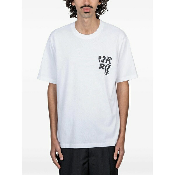 バイパーラ メンズ Tシャツ トップス Graphic t-shirt White|asty