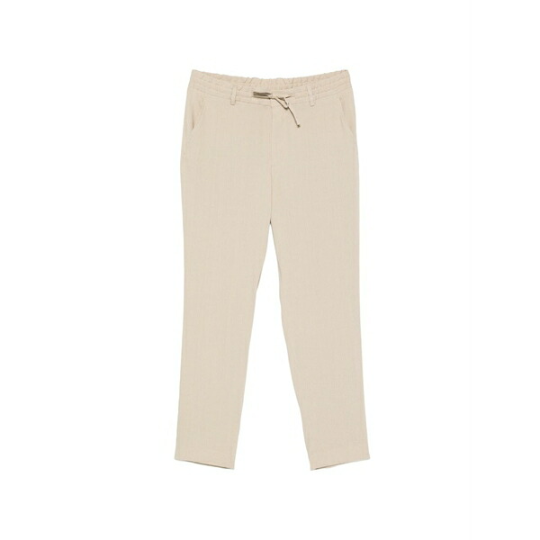 元締め メンズ 心地好いズボン下 ボトムス Drawstring trousers Neutrals