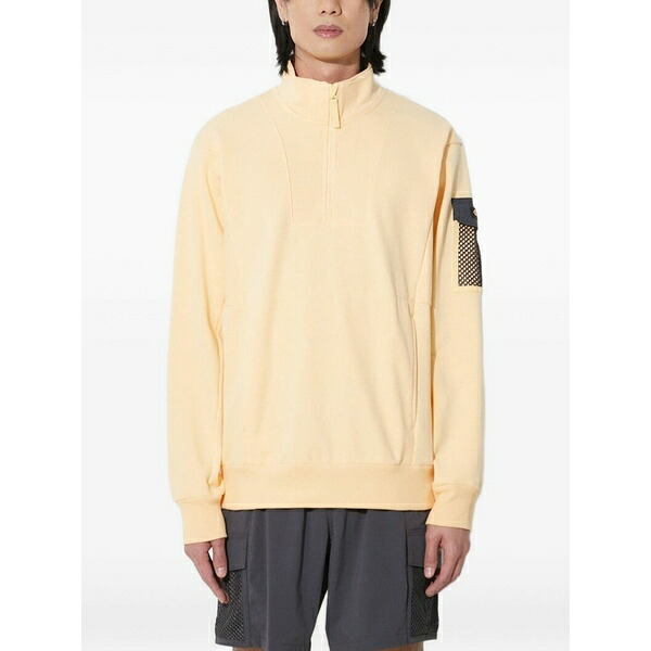 コロンビア メンズ パーカー・スウェットシャツ アウター Painted peak half-zip mesh-pocket sweatshirt Yellow