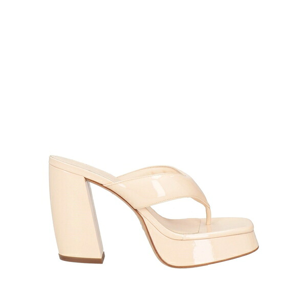 【送料無料】 ジア ボルギーニ レディース サンダル シューズ Thong sandals White