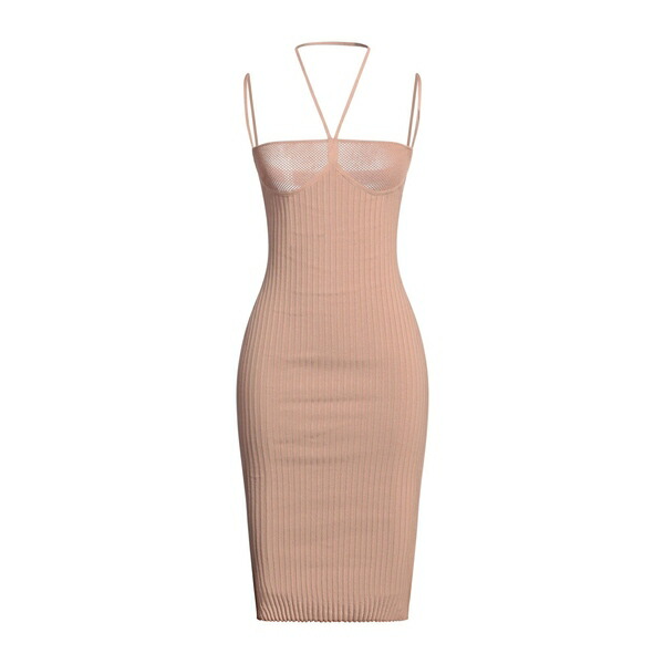 【送料無料】 アンドレダモ レディース ワンピース トップス Midi dresses Beige
