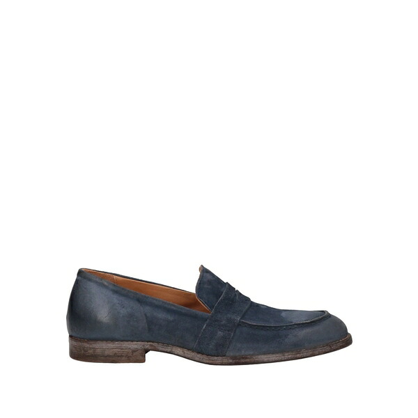 【送料無料】 モマ レディース スリッポン・ローファー シューズ Loafers Blue｜asty
