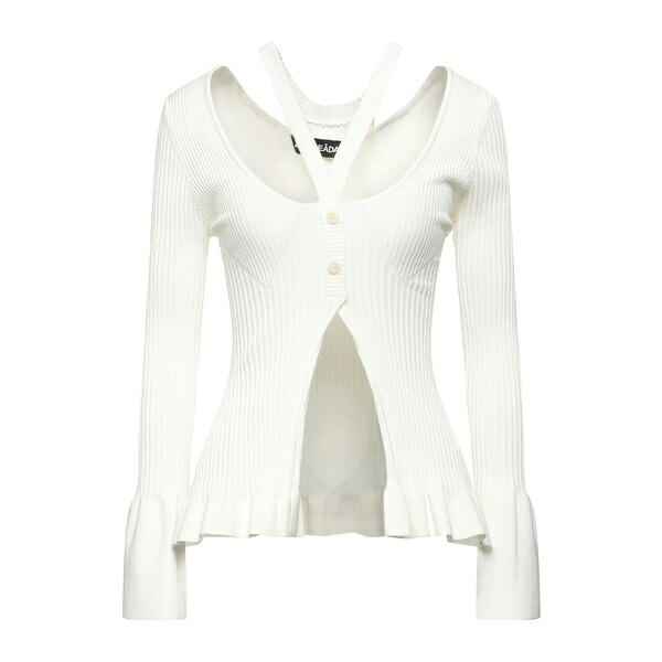 【送料無料】 アンドレダモ レディース ニット&セーター アウター Sweaters White