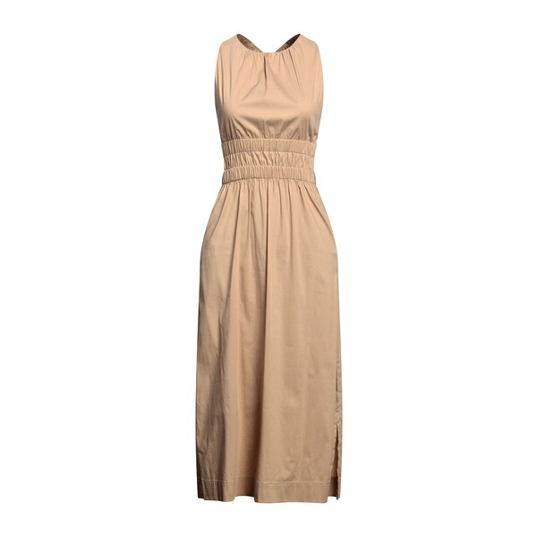 【送料無料】 セミクチュール レディース ワンピース トップス Maxi dresses Beige