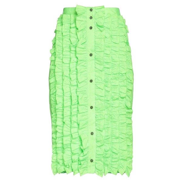 【送料無料】 エムエスジイエム レディース スカート ボトムス Midi skirts Green