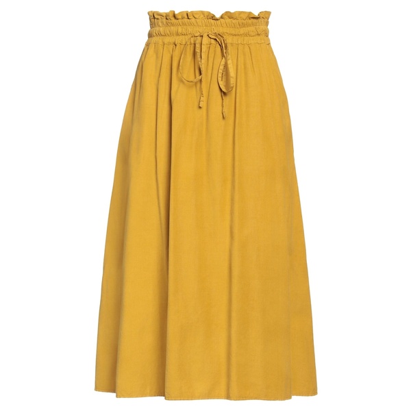 【送料無料】 マッシモ アルバ レディース スカート ボトムス Midi skirts Yellow