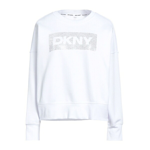 【送料無料】 ダナキャラン レディース パーカー・スウェットシャツ アウター Sweatshirts White|asty