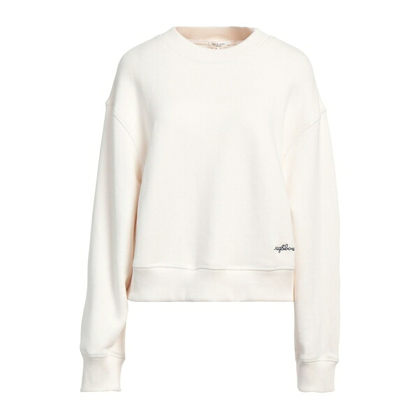 【送料無料】 ラグアンドボーン レディース パーカー・スウェットシャツ アウター Sweatshirts White｜asty 20,235円