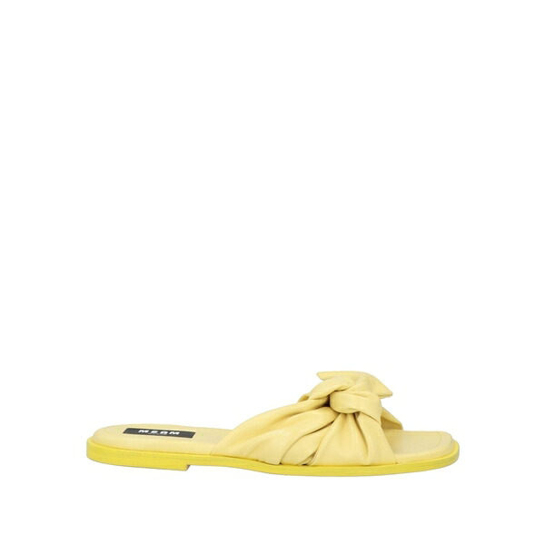 【送料無料】 エムエスジイエム レディース サンダル シューズ Sandals Yellow