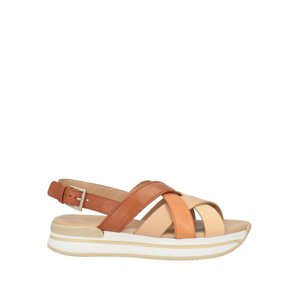 【送料無料】 ホーガン レディース サンダル シューズ Sandals Beige|asty