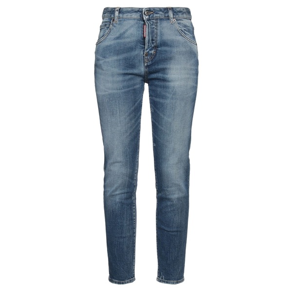 【送料無料】 ディースクエアード レディース デニムパンツ ボトムス Jeans Blue｜asty