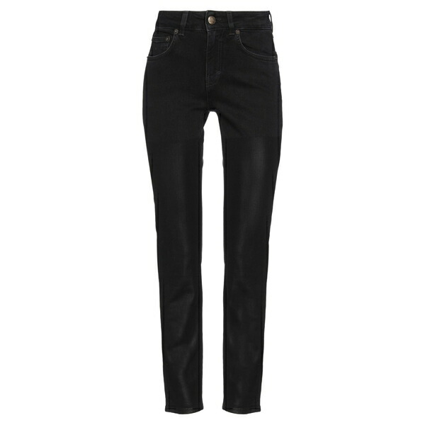 【送料無料】 アニエバイ レディース デニムパンツ ボトムス Jeans Black