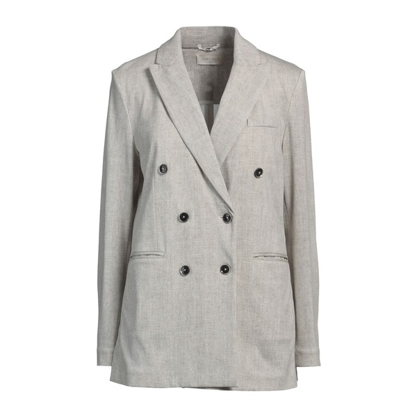 【送料無料】 チルコロ1901 レディース ジャケット&ブルゾン アウター Blazers Beige|asty