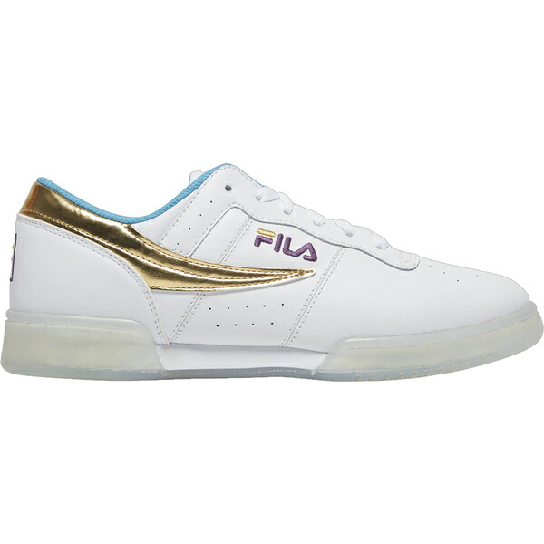 Fila フィラ メンズ スニーカー  【FIla Original Fitness WWE White】  大きさ US_12(30.0糎) White/Gold-Blue