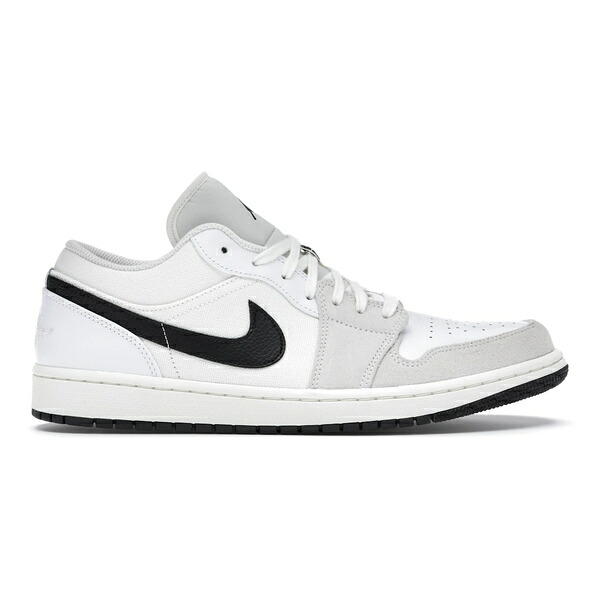 Jordan ジョーダン メンズ スニーカー  【Jordan 1 Low Astrograbber】  大きさ US_10(28.0珊) White/Black-Sail