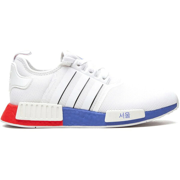 adidas アディダス メンズ スニーカー 【adidas NMD R1 United By Sneakers Seoul】 サイズ US_11.5(29.5cm) Cloud White/Core Black/Blue｜asty