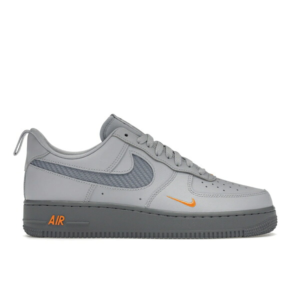 Nike ナイキ メンズ スニーカー  【Nike Air Force 1 Low Wolf Grey Kumquat】  大いさ US_11(29.0糎) Wolf Grey/Cool Grey/Kumquat/White