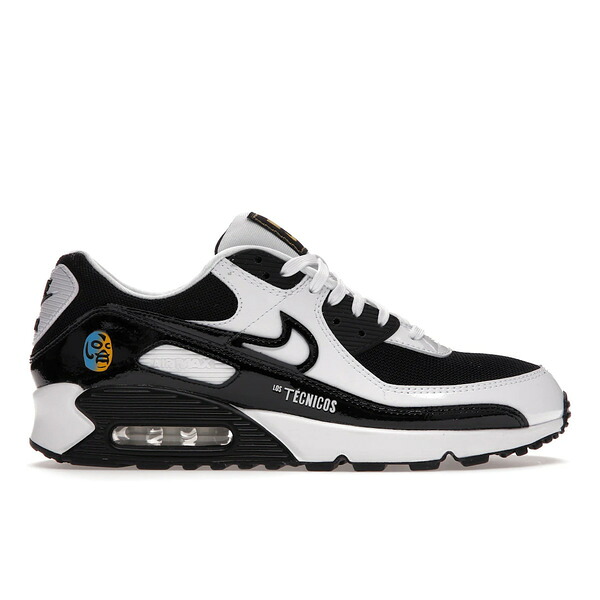 Nike ナイキ メンズ スニーカー  【Nike Air Max 90 Lucha Libre】  大きさ US_11.5(29.5珊) White/Black-Blue-Yellow