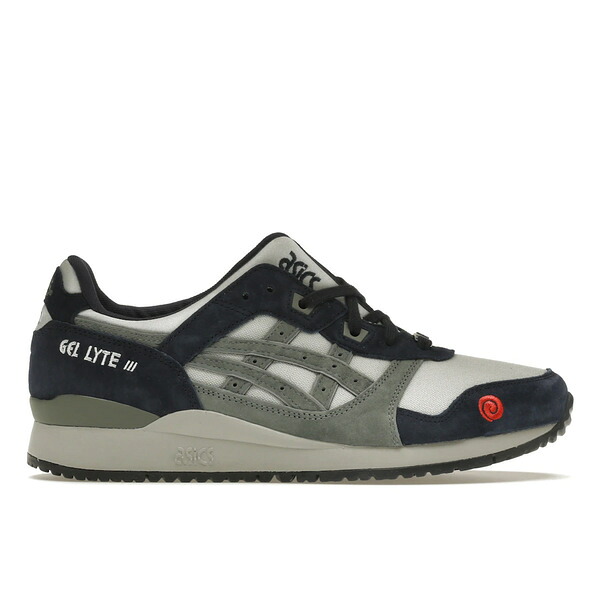 ASICS アシックス メンズ スニーカー  【ASICS Gel-Lyte III Naruto Shippuden Kakashi】  大いさ US_5.5(23.5糎) Grey/Navy/Faded Olive