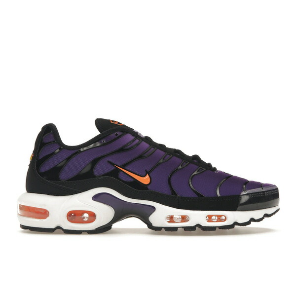 Nike ナイキ メンズ スニーカー  【Nike Air Max Plus OG Voltage Purple (2024)】  大いさ US_12.5(30.5糎) Voltage Purple/Total Orange/Purple Agate
