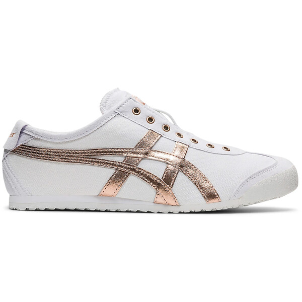 ASICS アシックス メンズ スニーカー  【Onitsuka Tiger Mexico 66 Slip-On White Rose Gold】  大きさ US_12(30.0糎) White/Rose Gold