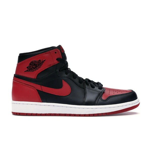 Jordan ジョーダン メンズ スニーカー  【Jordan 1 Retro Bred (2013)】  大きさ US_7.5(25.5珊) Black/Varsity Red-White