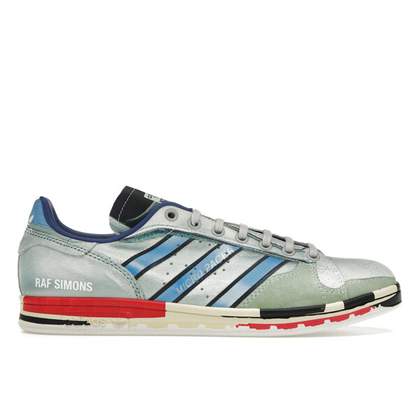 adidas アディダス メンズ スニーカー 【adidas Micropacer Stan Smith Raf Simons】 サイズ US_M_4 Silver Metallic/Red/Red｜asty
