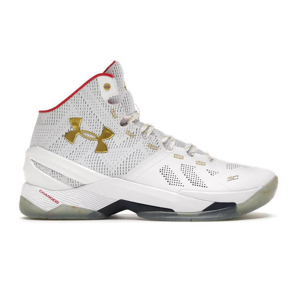 Under Armour アンダーアーマー メンズ スニーカー  【UA Curry 2 All-Star (2016)】  大いさ US_11.5(29.5糎) White/Red-Metallic Gold