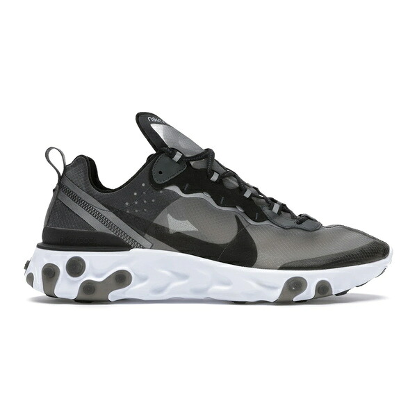 Nike ナイキ メンズ スニーカー  【Nike React Element 87 Anthracite Black】  大きさ US_8.5(26.5珊) Anthracite/Black-White