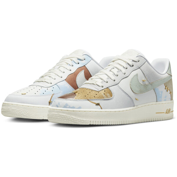 Nike ナイキ メンズ スニーカー  【Nike Air Force 1 Low \u002707 Premium Preservation of History】  大きさ US_6.5(24.5糎) Summit White/White-Sail-Light Silver-Football Grey-Seafoam