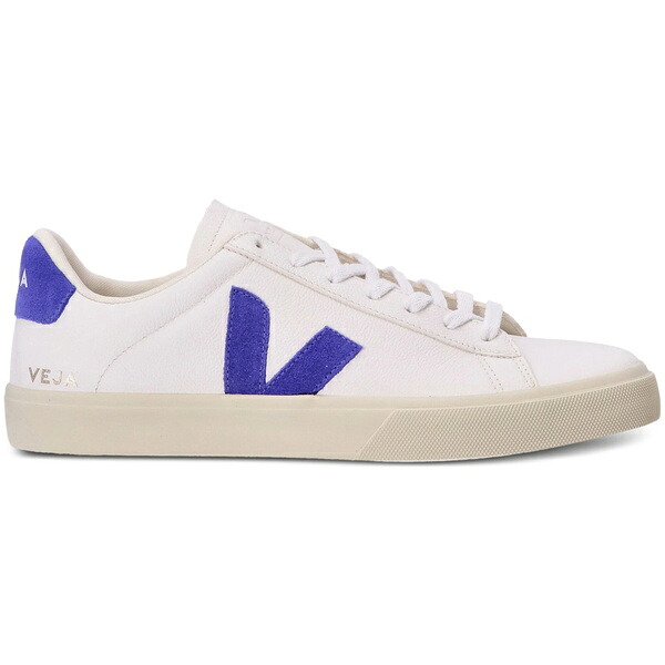Veja ヴェジャ メンズ スニーカー  【Veja Campo Chromefree Leather White Cobalt Blue】  大きさ EU_37(22.0珊) White/Cobalt Blue