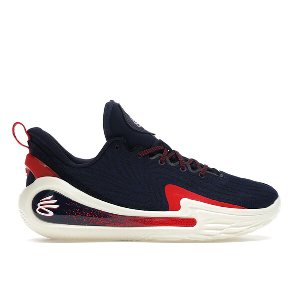 Under Armour アンダーアーマー メンズ スニーカー  【Under Armour Curry 12 Podium Blue】  大いさ US_10(28.0糎) Blue/Red/White