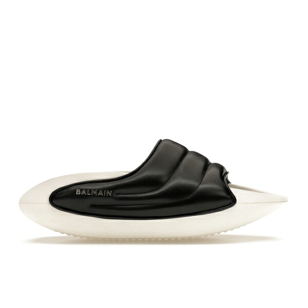 Balmain バルマン メンズ スニーカー  【Balmain B-IT Mules Black White】  大きさ US_9(27.0珊) Black/White