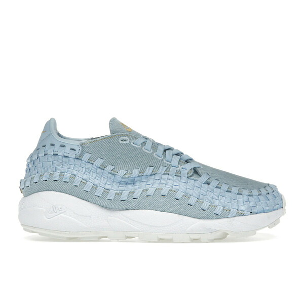 Nike ナイキ レディース スニーカー  【Nike Air Footscape Woven Washed Denim Ice Blue (Women\u0027s)】  大きさ US_9.5(26.5糎) Denim/Wheat Gold/Ice Blue/White/Summit White