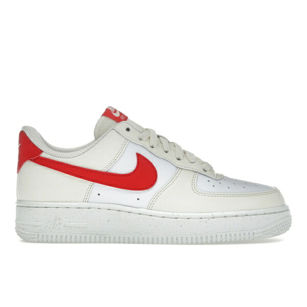 Nike ナイキ レディース スニーカー 【Nike Air Force 1 Low '07 Next Nature Pale Ivory University Red (Women's)】 サイズ US_9(26.0cm) Pale Ivory/Sail/University Red|asty