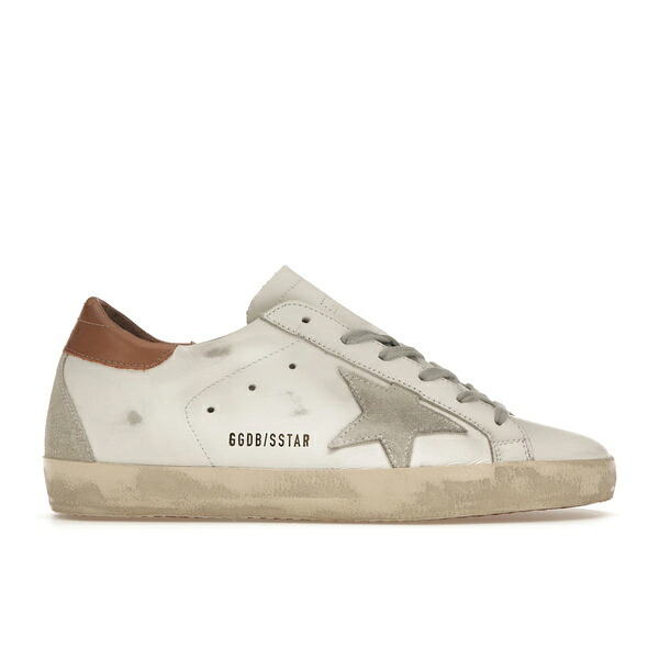 Golden Goose ゴールデングース レディース スニーカー  【Golden Goose Super-Star White Tan (Women\u0027s)】  大きさ US_W_4 White/Tan