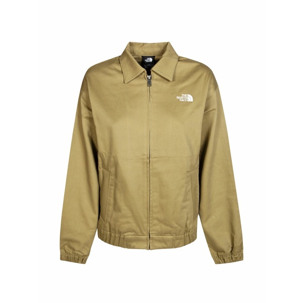 北の方人間の顔 レディース 上衣＆上衣 アウター Twill jacket Brown