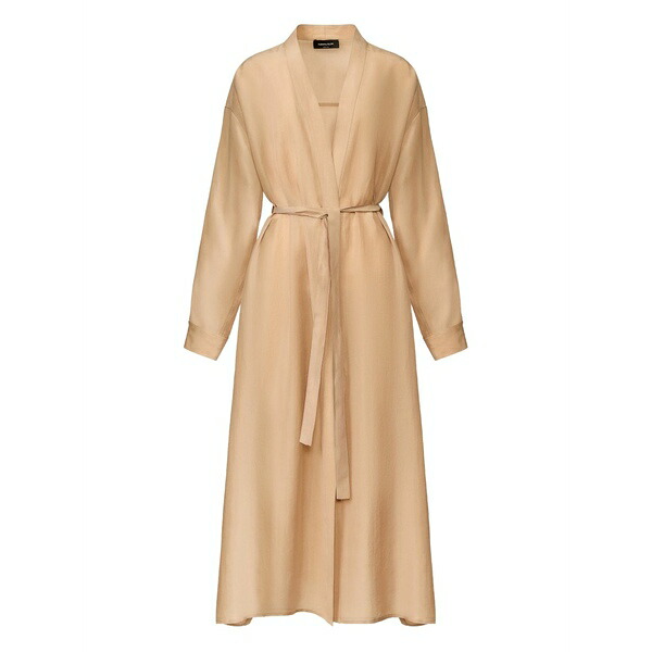 ファビアナ フィリッピ レディース 厚地の外套 アウター Belted coat Neutrals