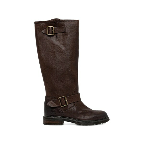 マルコポーロ レディース ブーツ シューズ Buckle-fastening boots Brown