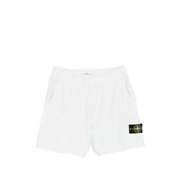 ストーンアイランド メンズ 心地好いズボン下 ボトムス Compass-patch shorts Blue