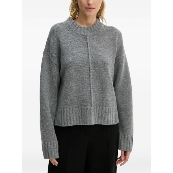 デイ・ビルゲール・エ・ミッケルセン レディース 編み物\u0026スウェーター アウター Lula ribbed sweater Grey