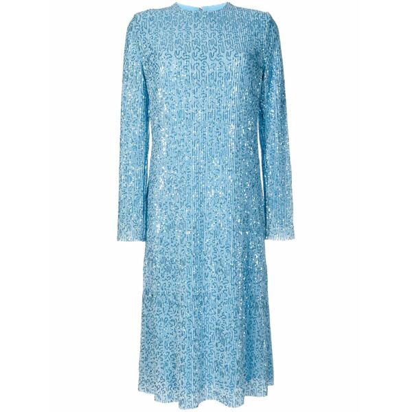 スティーヌ・ゴヤ レディース 衣装 トップス Celsia sequin-design MIDI dress Blue