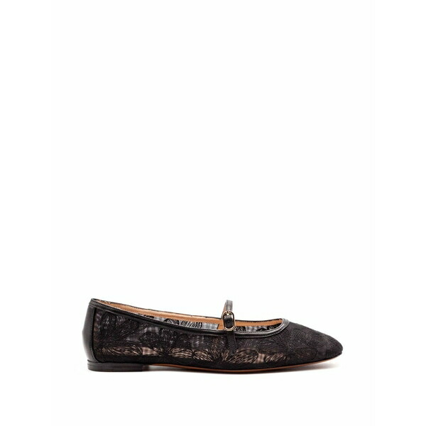 ロベルトフェスタ レディース サンダル シューズ Floral strap ballet flats Black