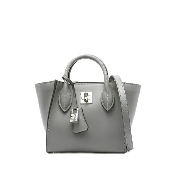 エルマンノ シェルヴィーノ レディース トートバッグ バッグ Padlock-detailing tote bag Grey
