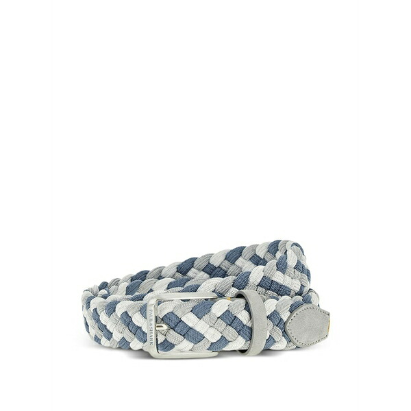 ポールアンドシャーク メンズ 三尺帯 添え物 Braided belt Blue